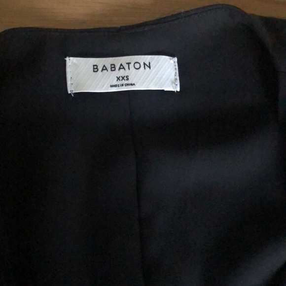 NWT, Aritzia, Babaton Wallace Dress, black, XXS - Picture 4 of 4